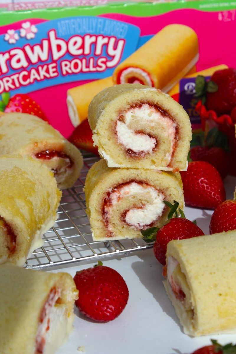 Strawberry Shortcake Rolls