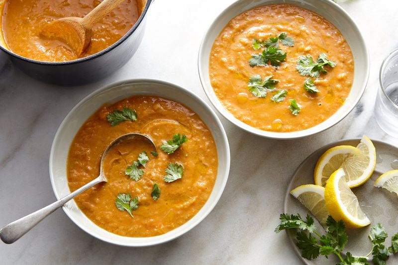 Red Lentil and Lemon Soup