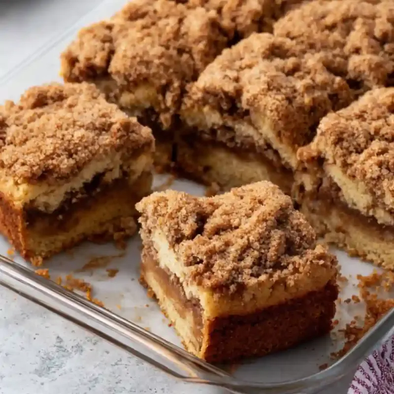 Cinnamon Coffee Cake With Streusel