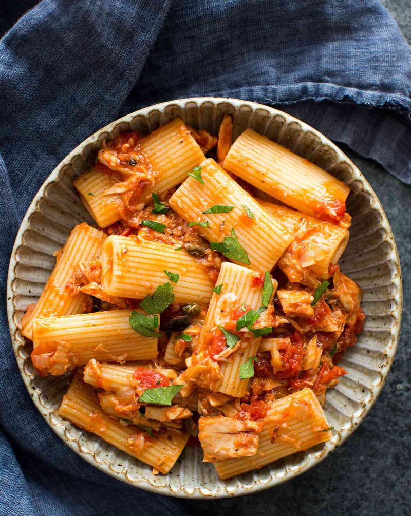 Tuna and Tomato Pasta