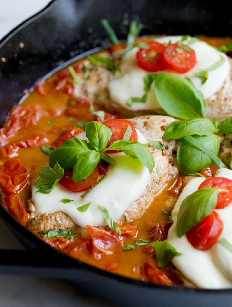 Caprese Skillet Melt