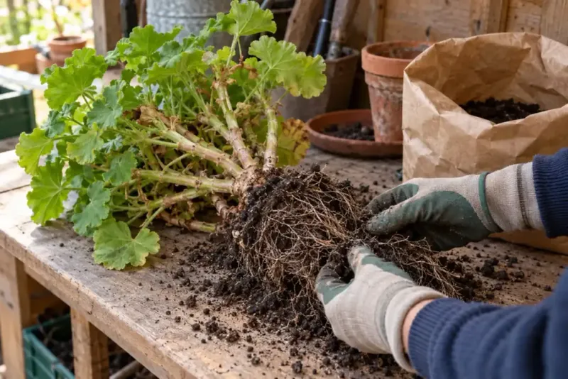 Choose dormant storage or cuttings when space is limited
