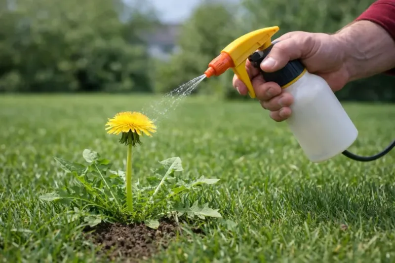 Spot Treat Perennial Weeds