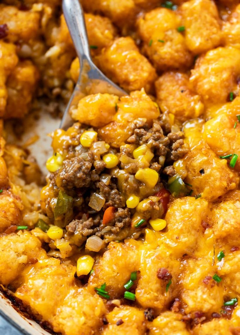 Make-Ahead Freezer Tater Tot Casserole