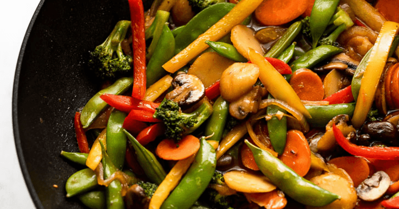 Black Bean And Veggie Stir-Fry