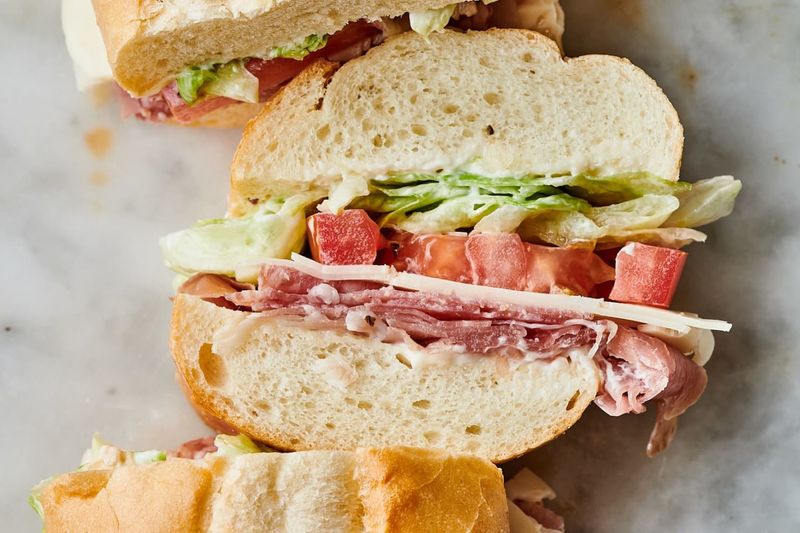 Using too little sauce