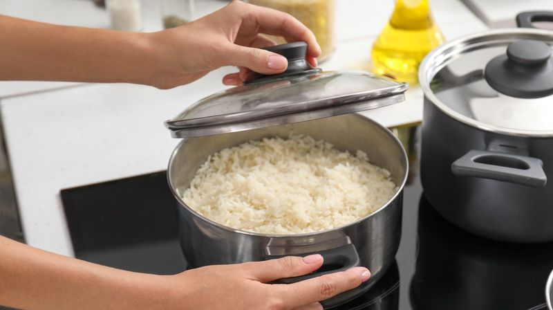 Lifting the Lid While Rice Cooks