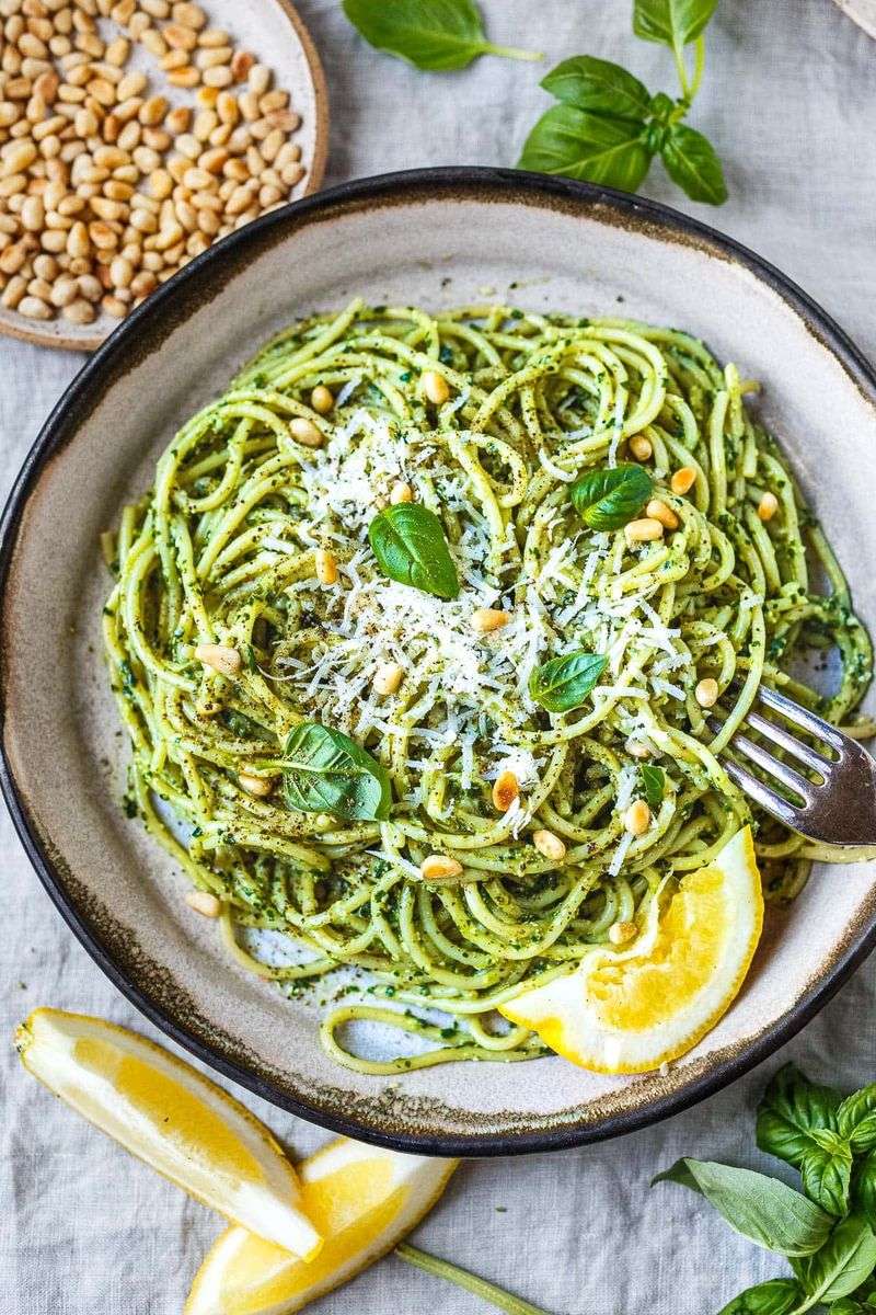 Easy Pesto Pasta