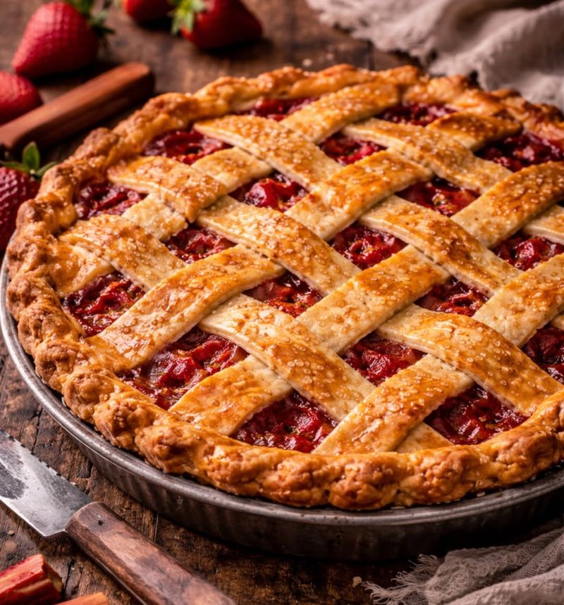 Strawberry Rhubarb Pie