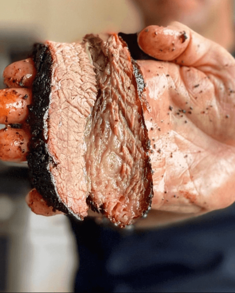 BBQ brisket with proper sides