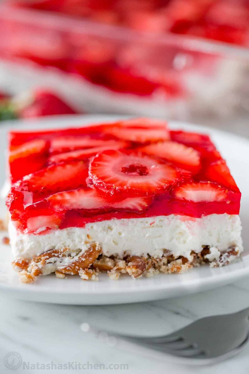Strawberry Pretzel Salad