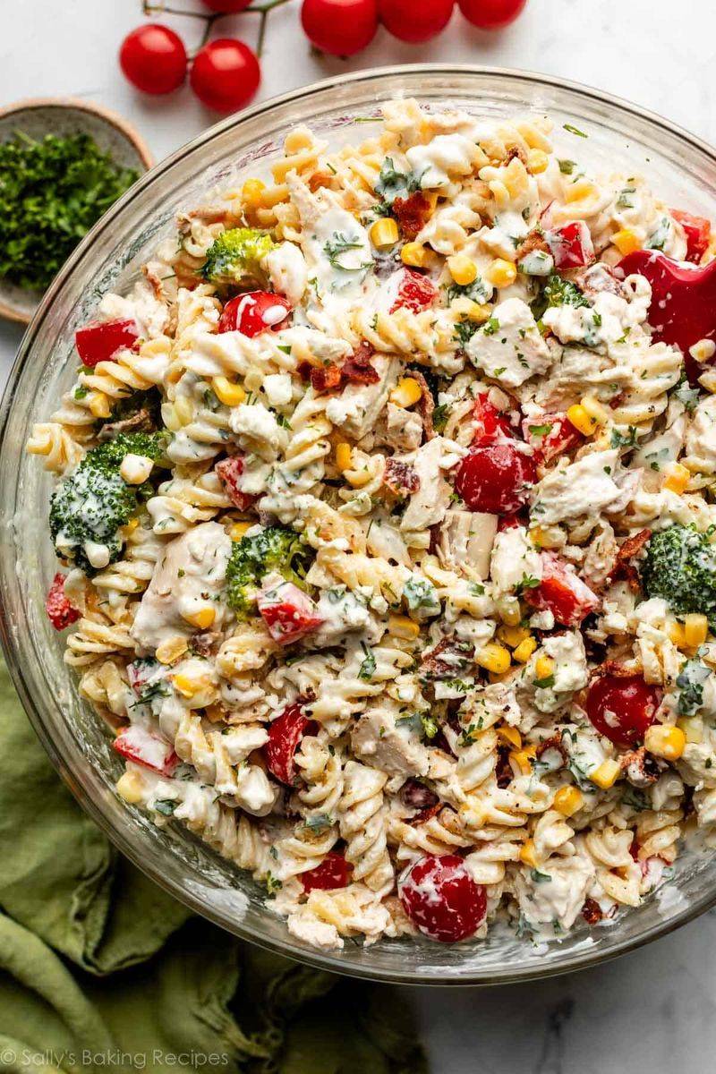 Pasta Salad With Protein