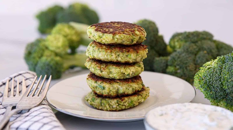 Broccoli Cakes or Fritters