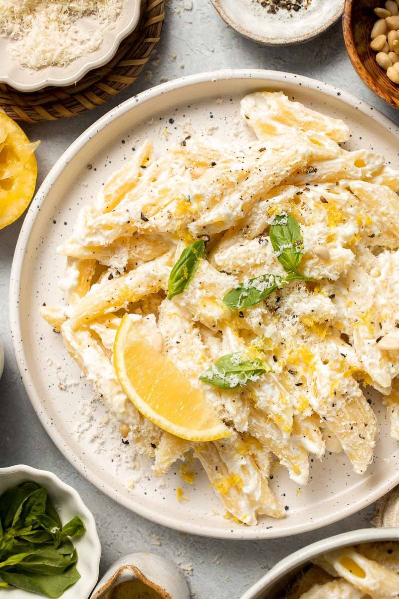 Lemon Ricotta Pasta