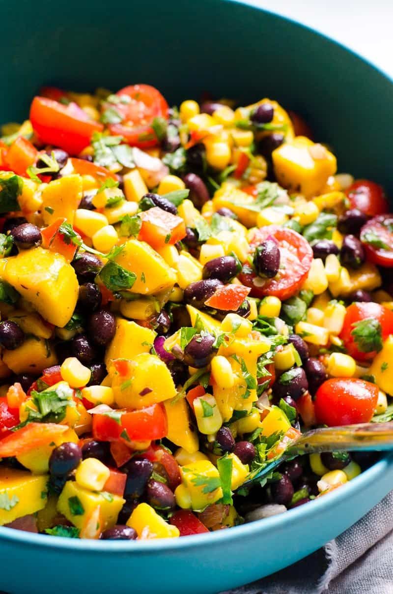 Black Bean and Mango Salad