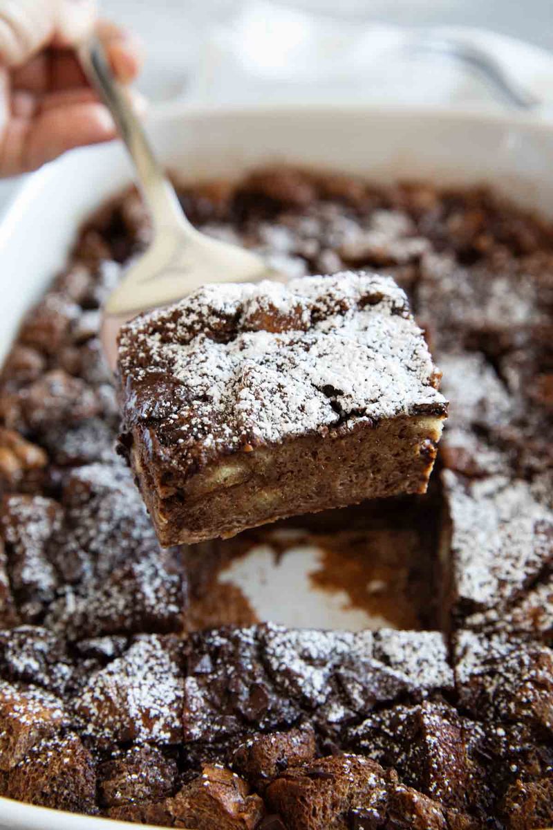 Chocolate Bread Pudding