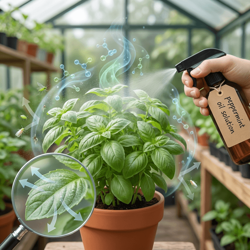 Do Not Turn Peppermint Oil Into an Unlabeled Garden Spray