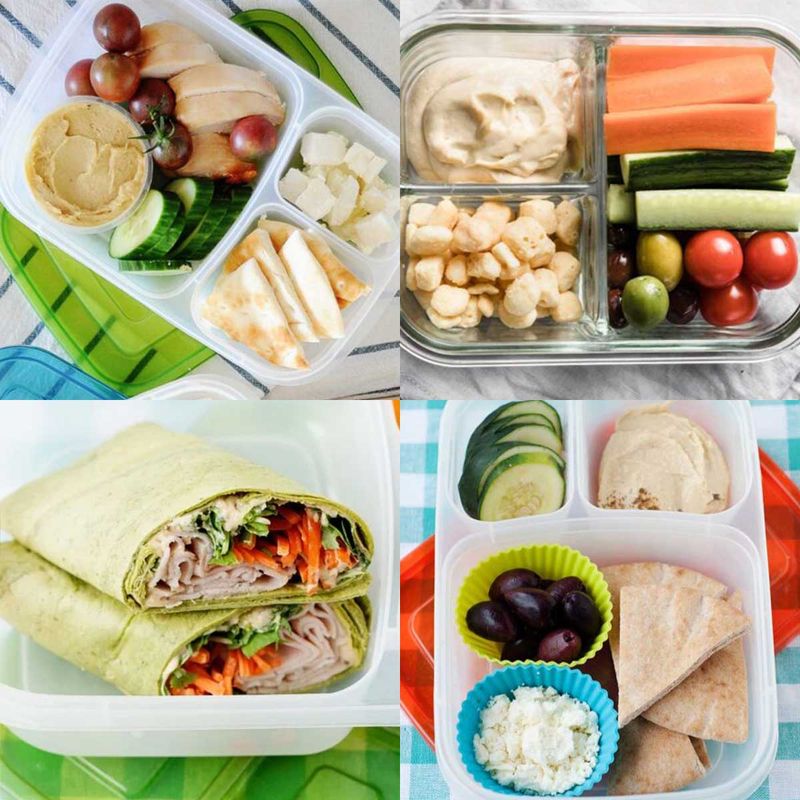 Hummus And Pita Wedges