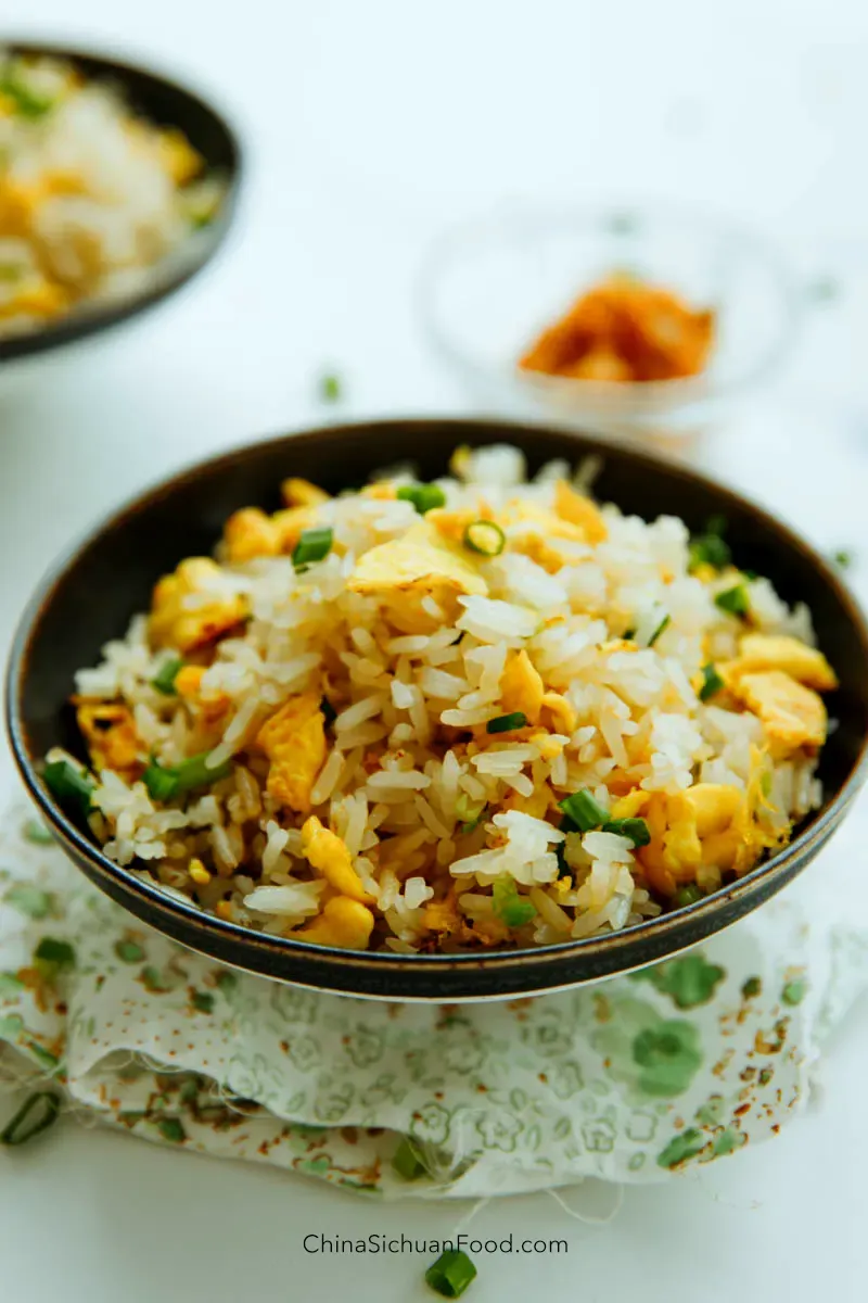 Fried Rice With Egg and Scallions