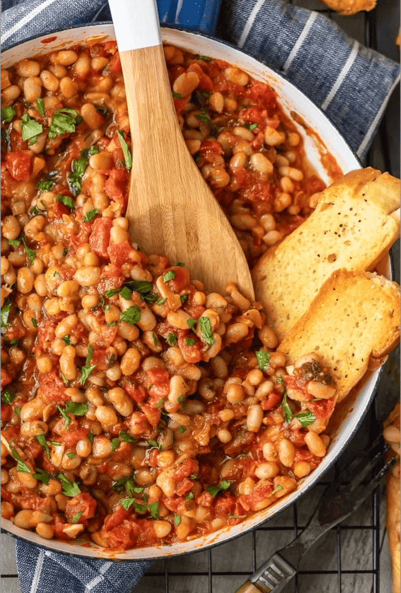 White Bean and Tomato Skillet