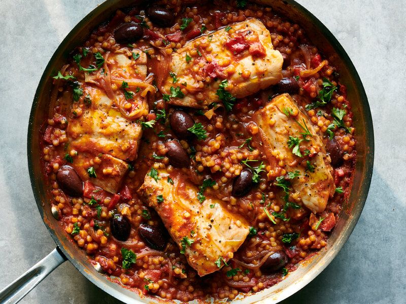 Mediterranean Fish One Pot
