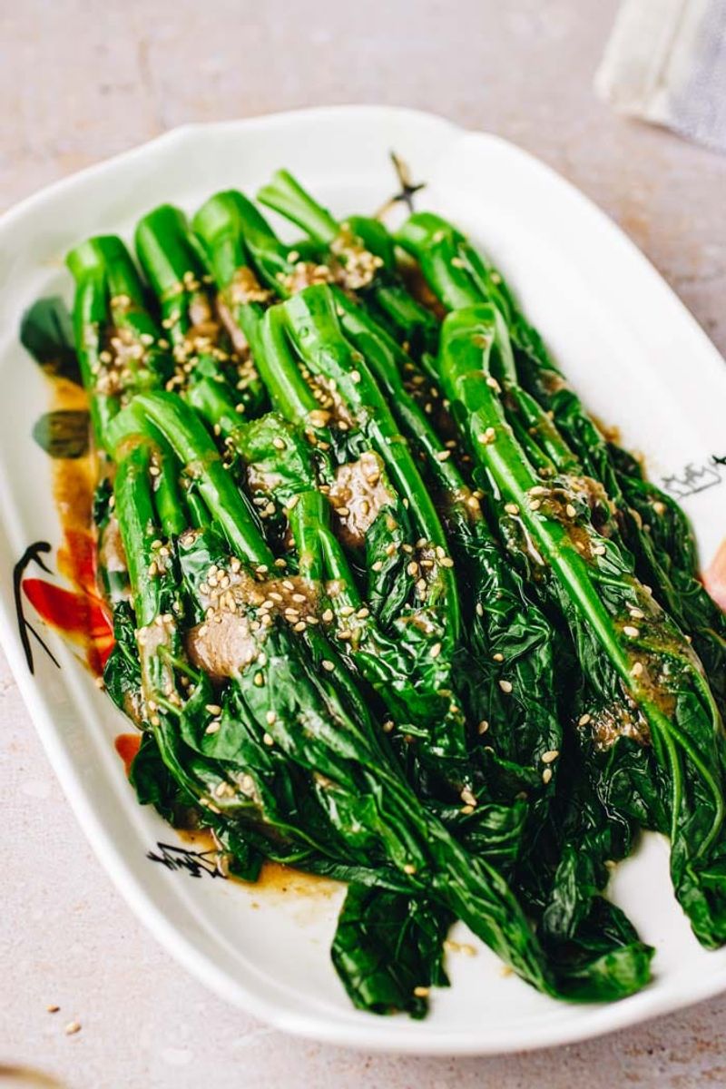 Stir-Fried Chinese Greens