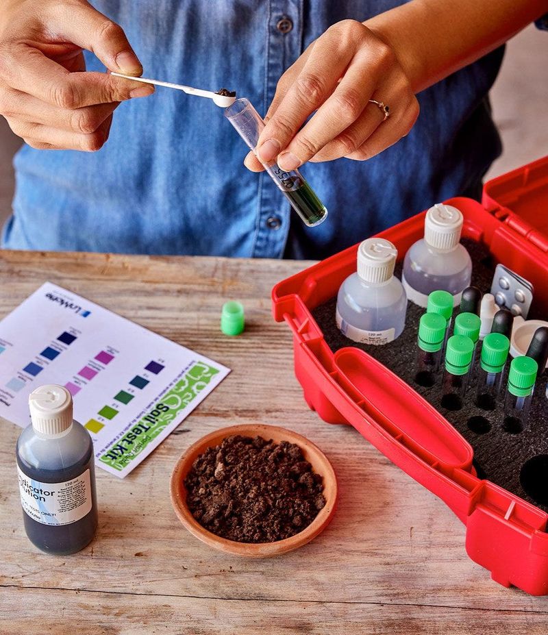 Check and Adjust Soil pH