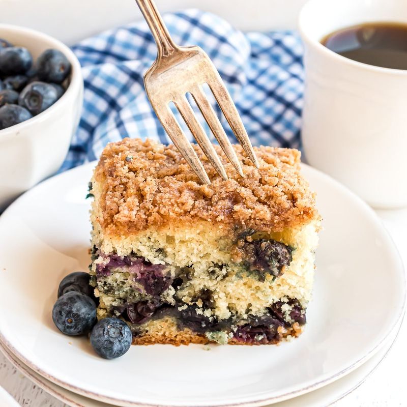 Blueberry Buttermilk Coffee Cake