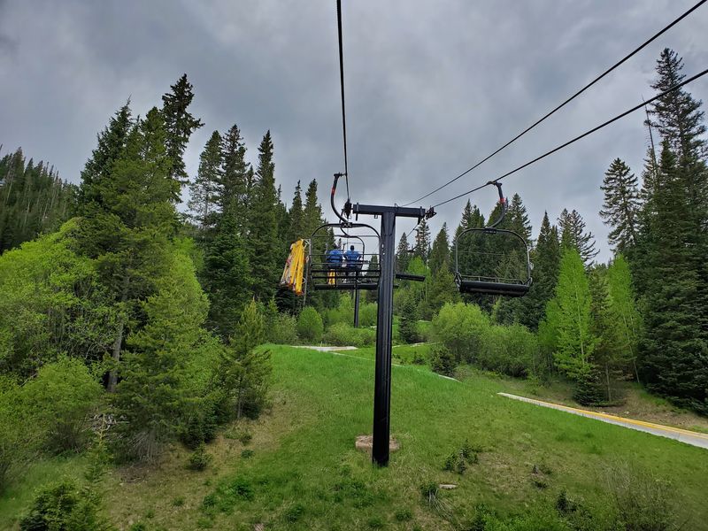 Riding The Lift Up Before You Zip Down