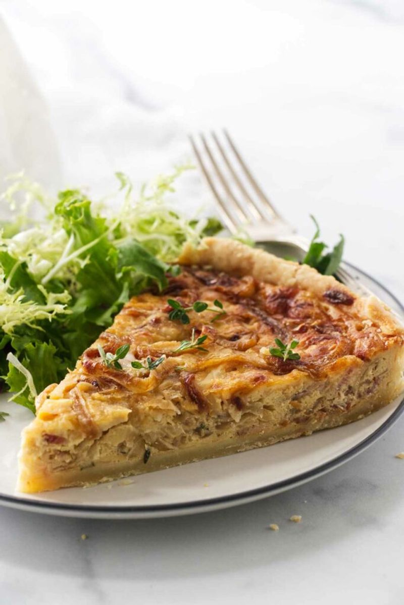French Onion Savory Tart