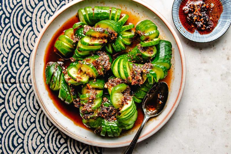 Spicy Asian Cucumber Salad