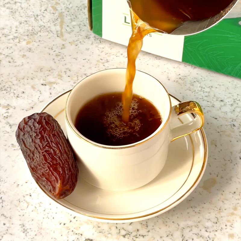 Date pits can make a coffee-like drink, not a coffee clone
