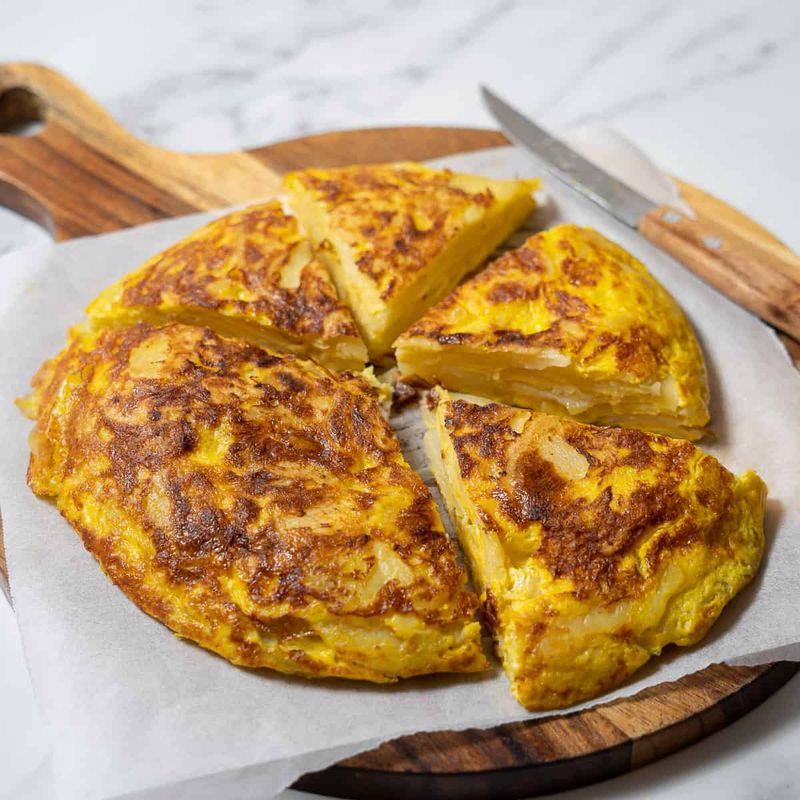 Spanish Omelette (Tortilla Espanola)