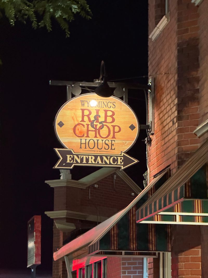 Wyoming: The Rib & Chop House, Cheyenne