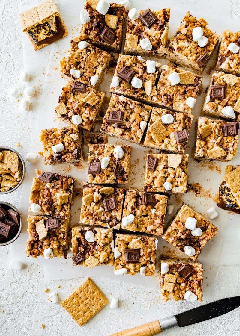 S'mores Rice Krispies Treats