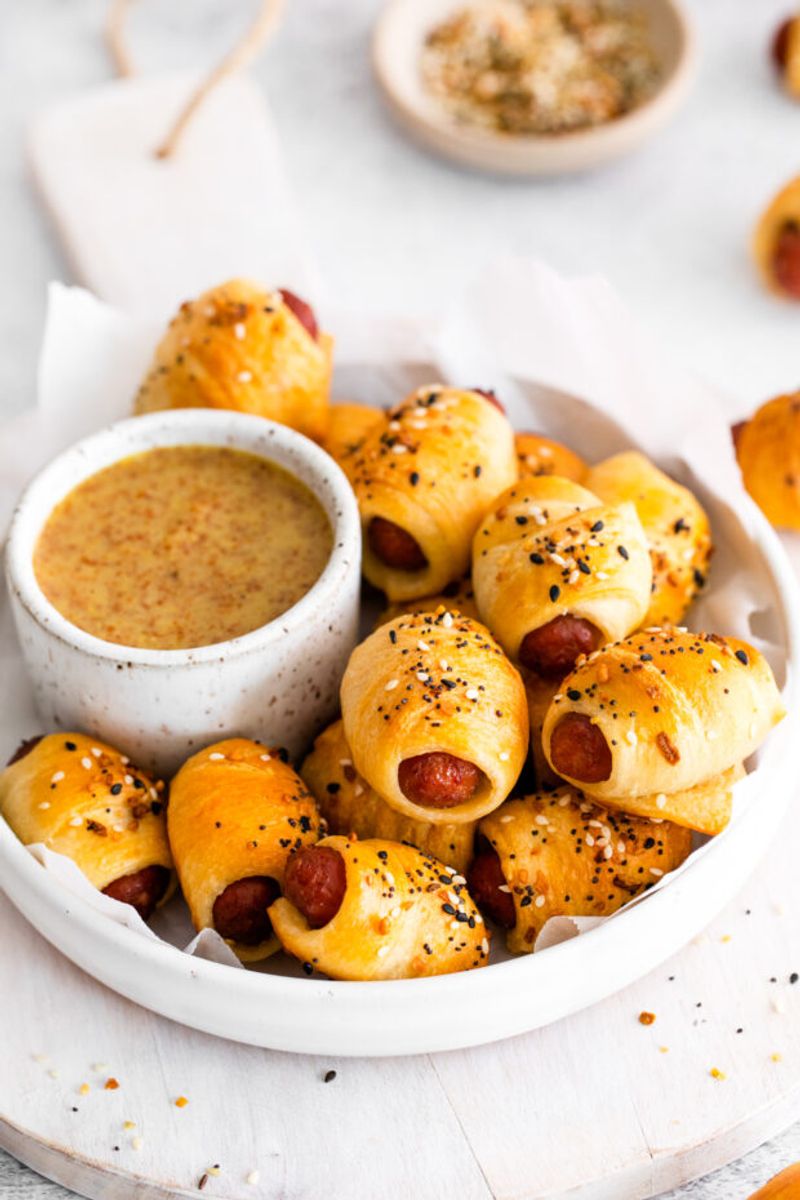 Everything Bagel Pigs in a Blanket