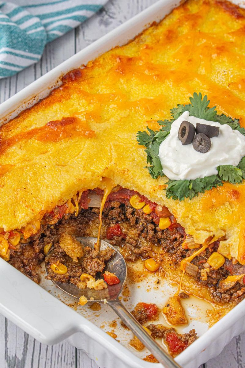Cornbread Tamale Pie