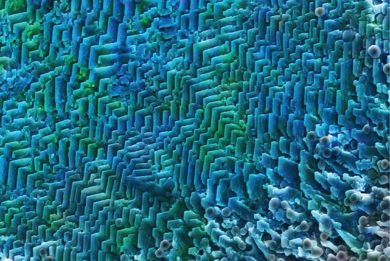 A laboratory test separates structure from conventional dye