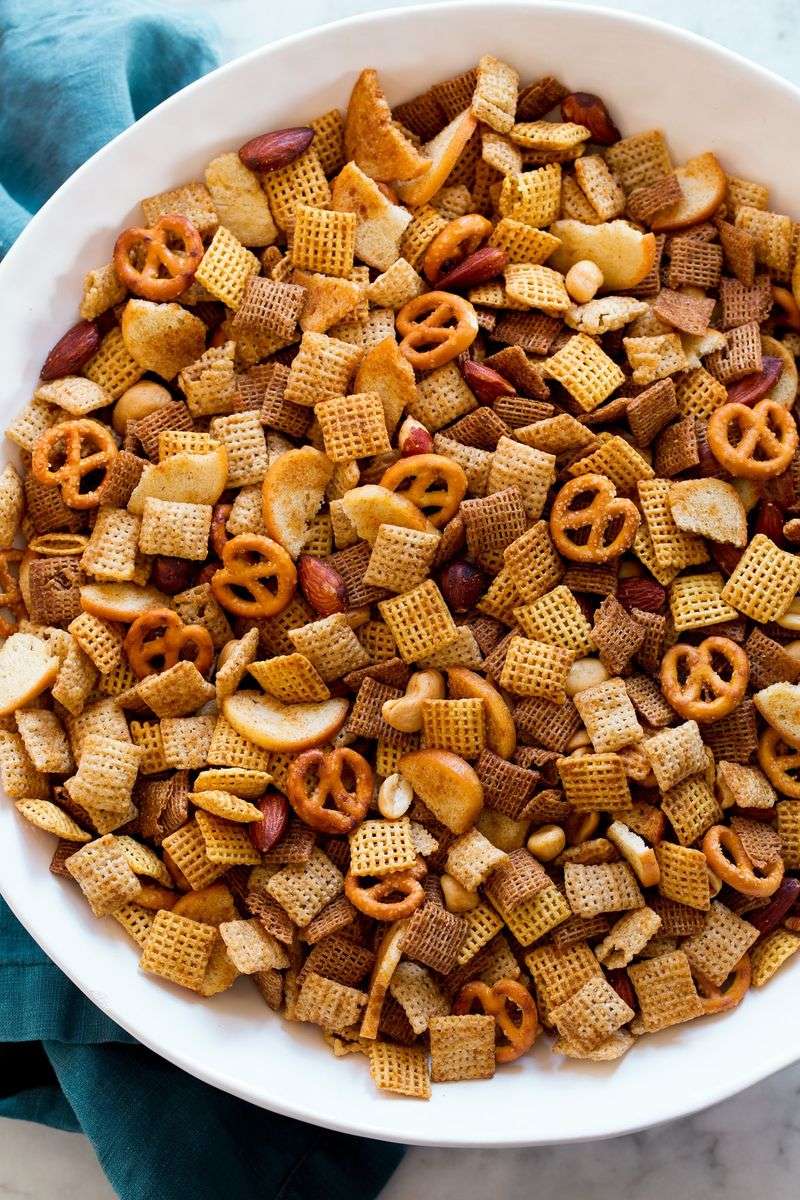 Microwave Chex Mix