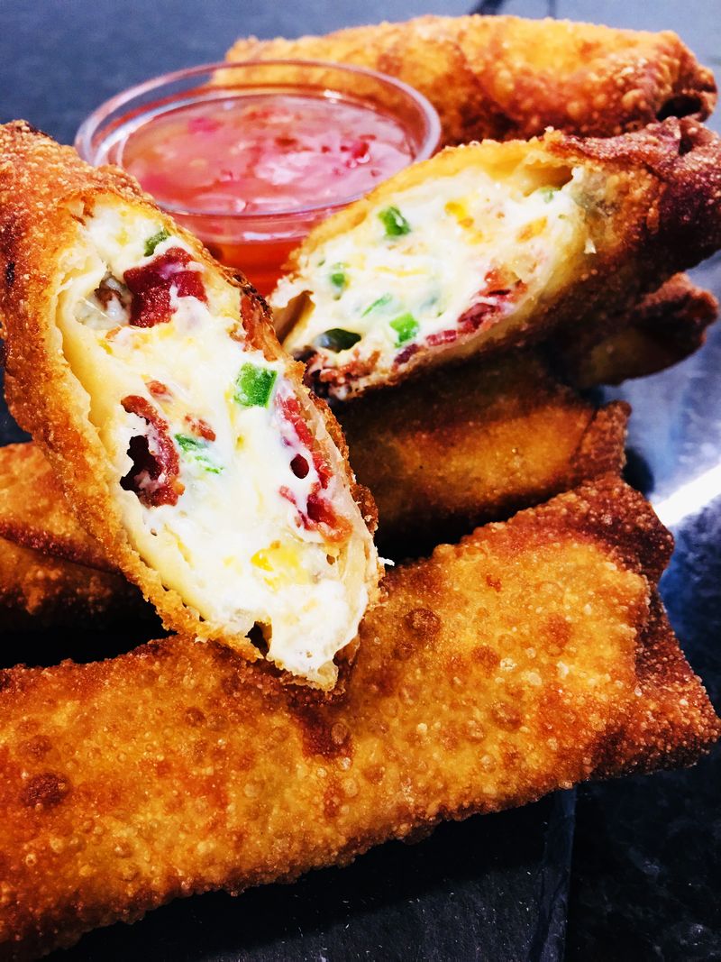 Jalapeno Popper Egg Rolls
