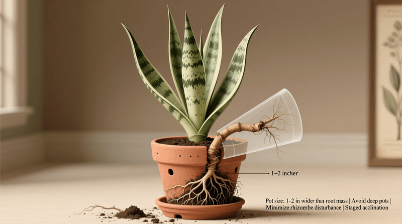 Opt for Shallower Pots