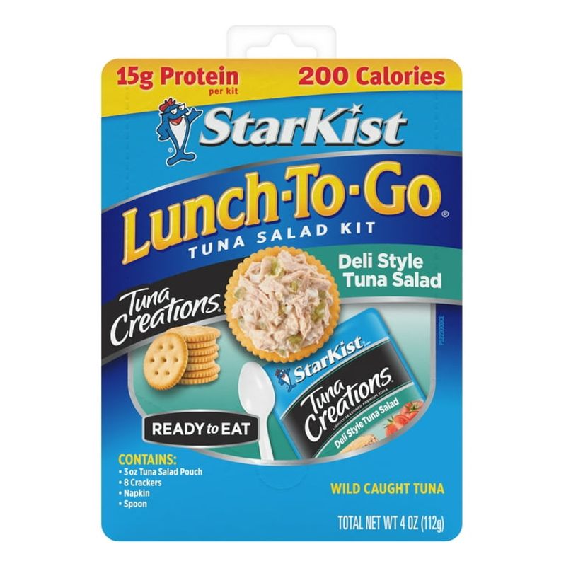 StarKist Lunch-To-Go Deli Style Tuna Salad Kit