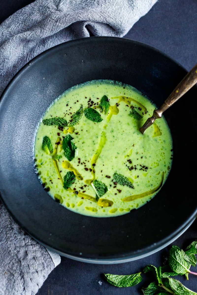 Pea and Mint Soup