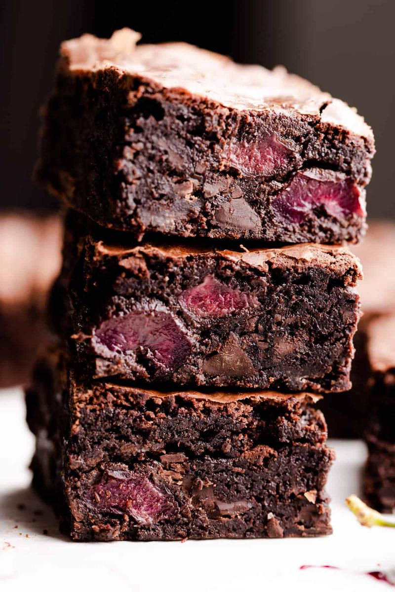 Chocolate Cherry Brownies