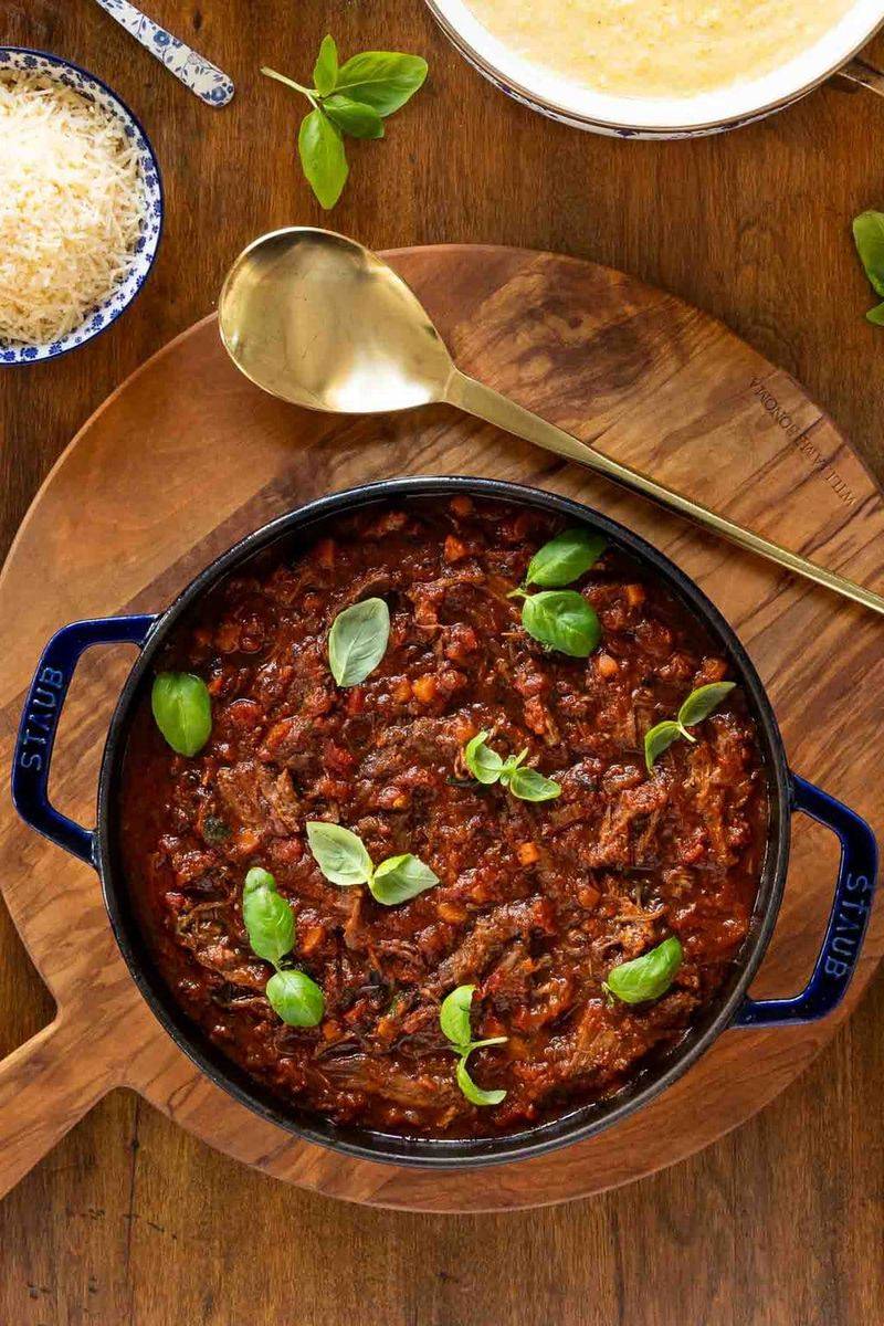 Grandma’s Sunday Sauce and Pasta