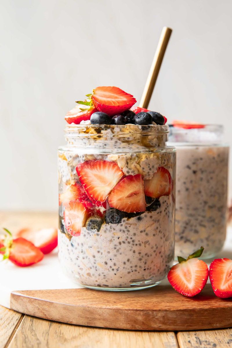 Overnight Oats With Fruit