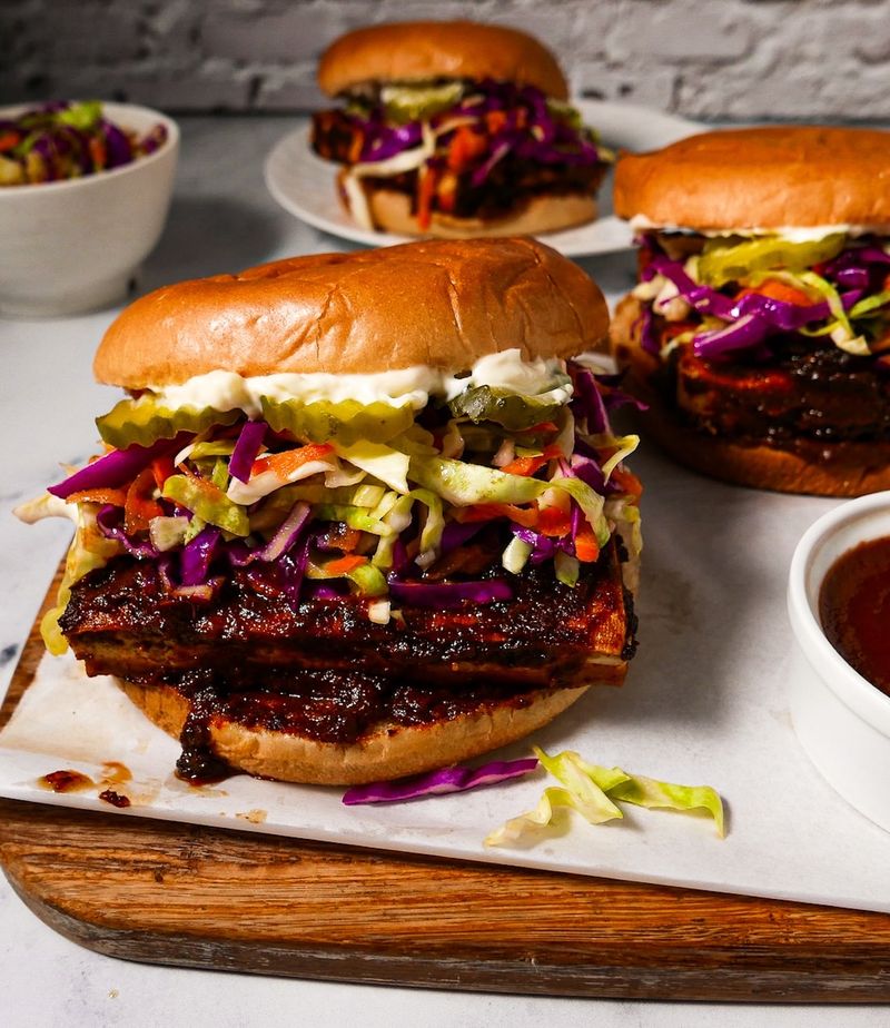 BBQ Tofu Sandwiches