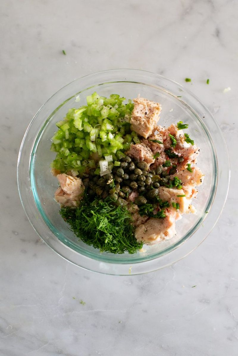 Tuna Salad with Shallots and Capers