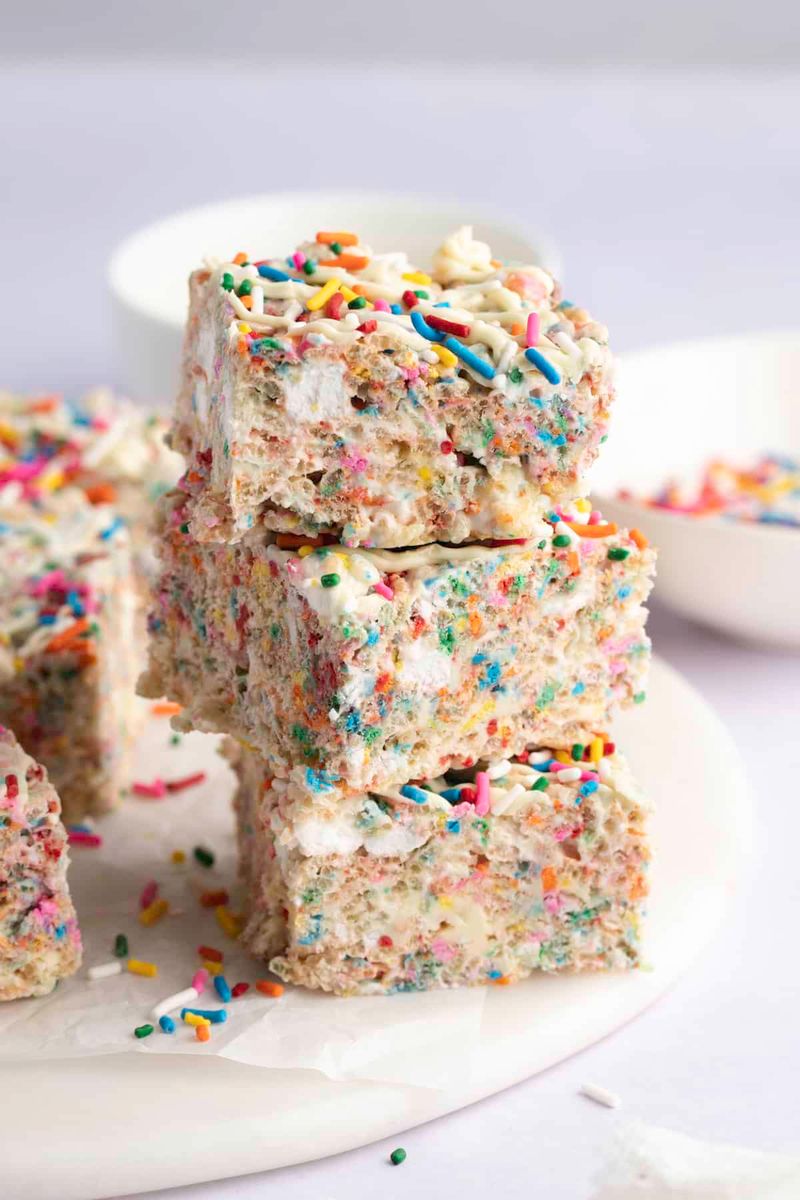 Funfetti Cake Batter Treats