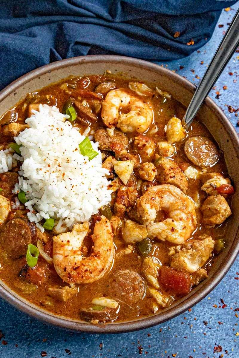 Creole Gumbo With Tomatoes